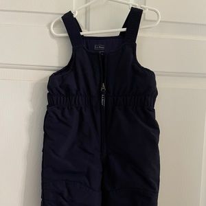 L.L. Bean Toddler Cold Buster Snow Bibs